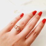 انگشتر کارتیر نگین دار برند ژوپینگ