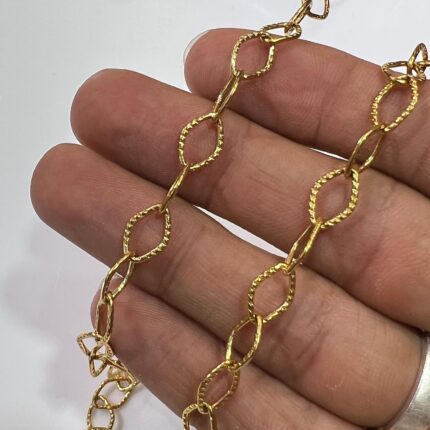 زنجیر لوزی تراش دار واحد فروش نیم متر