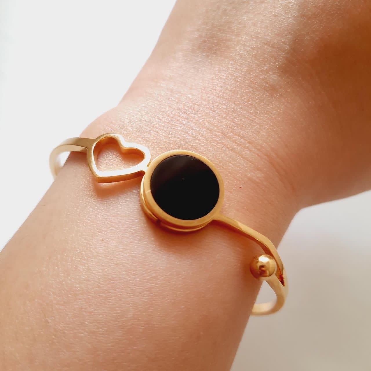 دستبند النگویی قلب دستبند النگویی قلب اقای خرازی قم