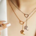 گردنبند 2 رج حروف