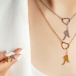 گردنبند 2 رج حروف