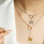 گردنبند 2 رج حروف