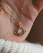 گردنبند زحل استیل