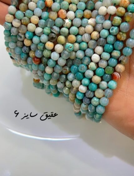 عقیق آبی سایز 6