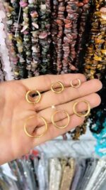 خرید گوشواره حلقه ای استیل قم