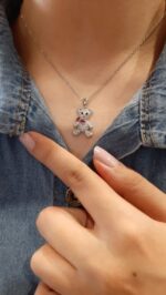 گردنبند تدی استیل