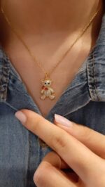 گردنبند تدی استیل