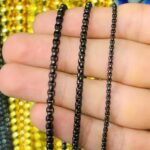 زنجیر استیل یکی از انواع زنجیرها است که از جنس استیل ساخته شده است و به عنوان یک لوازم جواهرات یا اکسسوری مورد استفاده قرار می‌گیرد. این نوع زنجیرها معمولاً برای تزئین گردنبند، دستبند، انگشتر و سایر جواهرات استفاده می‌شود. زنجیر استیل به دلیل قدرت، زیبایی و مقاومت آن برای زنگ زدن و کشیده شدن، بسیار محبوب است و می‌تواند به عنوان یک لوازم جواهرات برای استفاده روزانه یا مجلسی مناسب باشد.