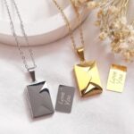 گردنبند پاکت نامه استیل