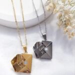 گردنبند پاکت نامه استیل