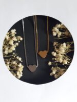 گردنبند استیل قلب