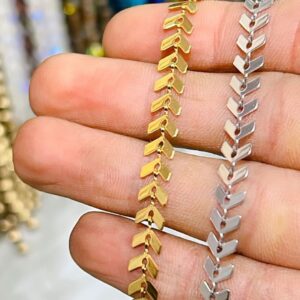 خرید و قیمت زنجیر گندمی استیل