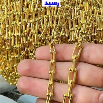 زنجیر تیفانی استیل زنجیر گردنبندیاقای خرازی بدلیجات محمدی قم
