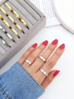 انگشتر کارتیر استیل