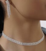 نیم ست جواهر آب نقره اقای خرازی قم