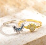 بهترین ست انگشتر فری سایز ماه و خورشید