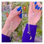 خرید گوشواره ایرکاف (کراس)آویز دار بدلیجات اقای خرازی قم