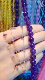 زنجیرسنگی آمیتیس نامنظم طبیعی متری (بدلیجات قم)