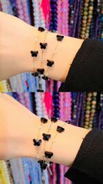 زنجیر پروانه کریستالی اقای خرازی قم