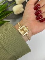 ساعت هانگری زنانه صفحه مربع