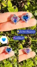 اویز قلب هولوگرامی سوارسکی قم