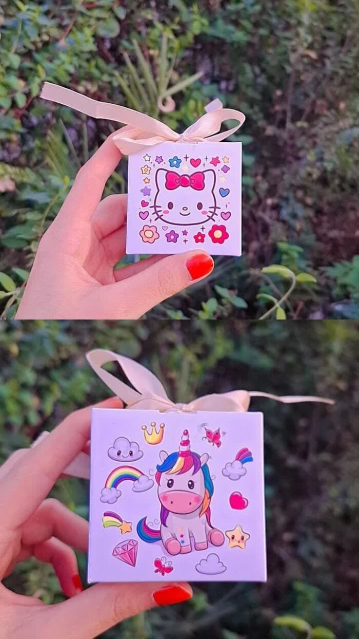 جعبه روبان دار کارتونی 12 عددی قم