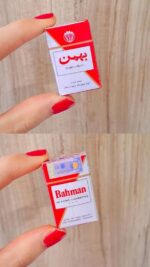 مگنت مینیاتوری طرح سیگار ( اویز جاکلیدی) قم