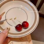 گوشواره گیلاس قم اقای خرازی